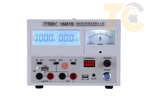 3Máy Cấp Nguồn PPD 1505TD (2A-5A5V-15V) Máy Cấp Nguồn PPD 1505TD (2A-5A/5V-15V) - Trung Côi Apple