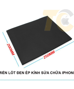 TẤM THẢM LÓT ĐEN ÉP KÍNH - TRUNG CÔI APPLE