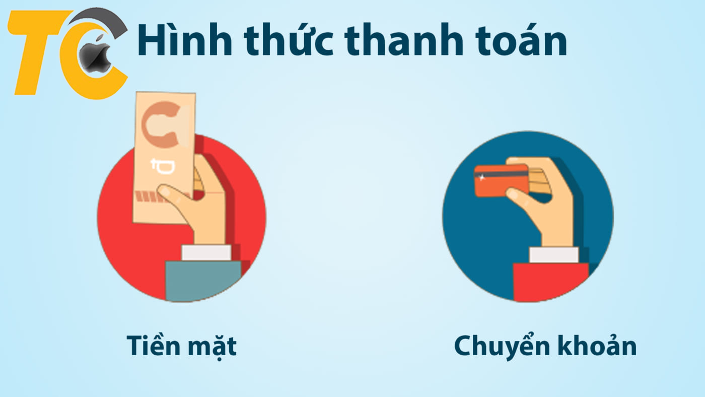phương thức thanh toán trung côi apple