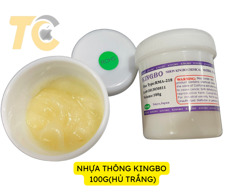 NHỰA THÔNG KINGBO 100G(HỦ TRẮNG)