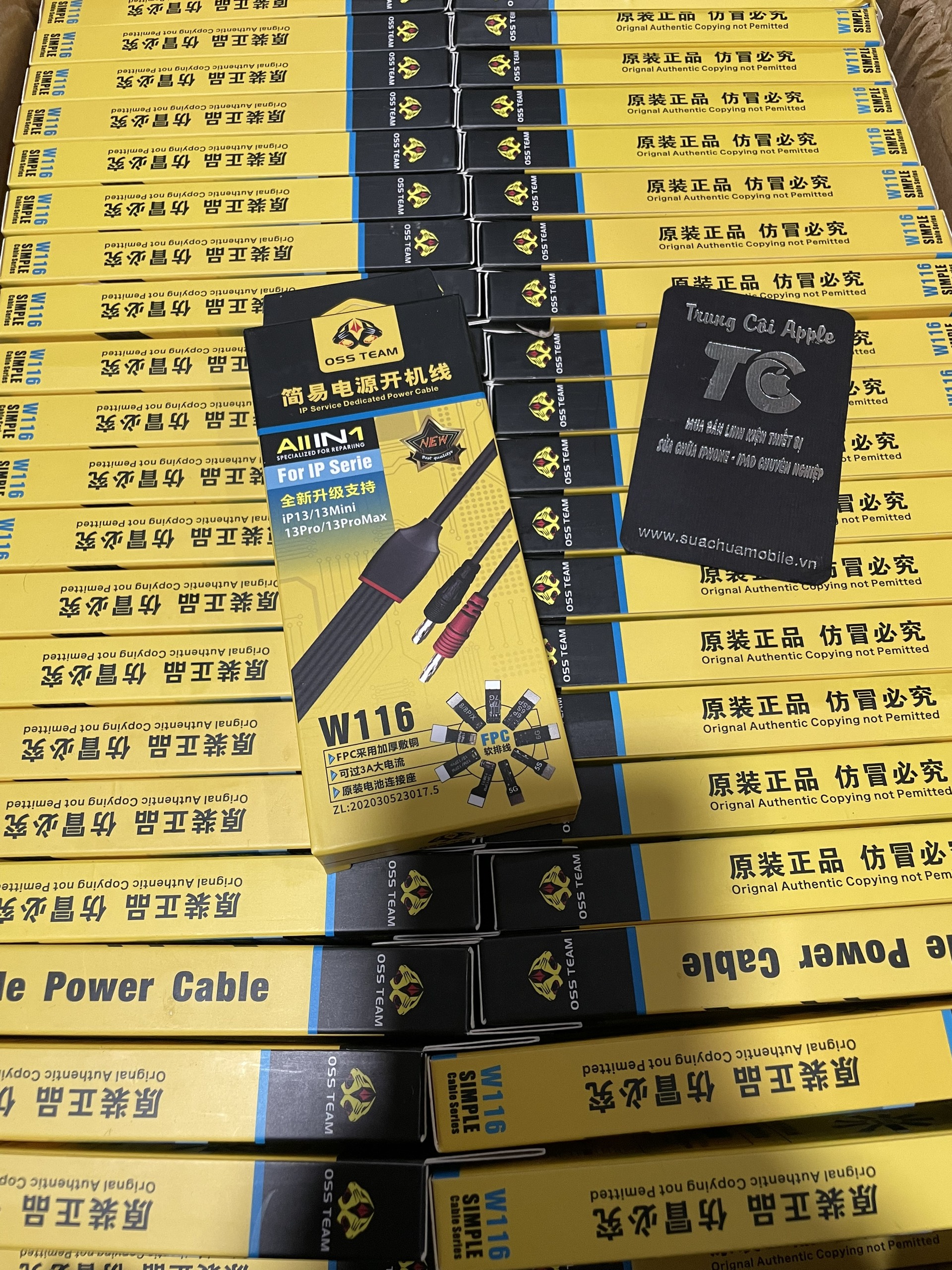 BỘ DÂY CẤP NGUỒN OSS TEAM W116(5S-13PM)FGF