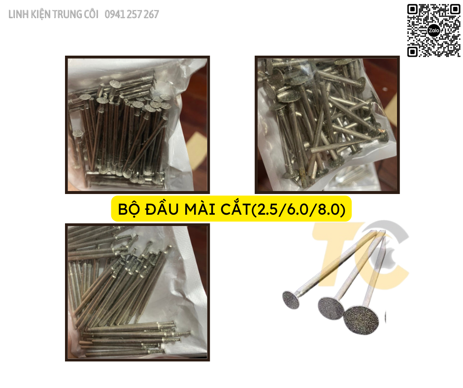 BỘ ĐẦU MÀI CẮT(2.56.08.0)