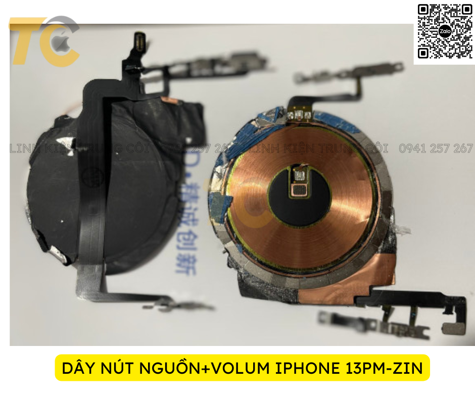 DÂY NÚT NGUỒN+VOLUM IPHONE 13PM