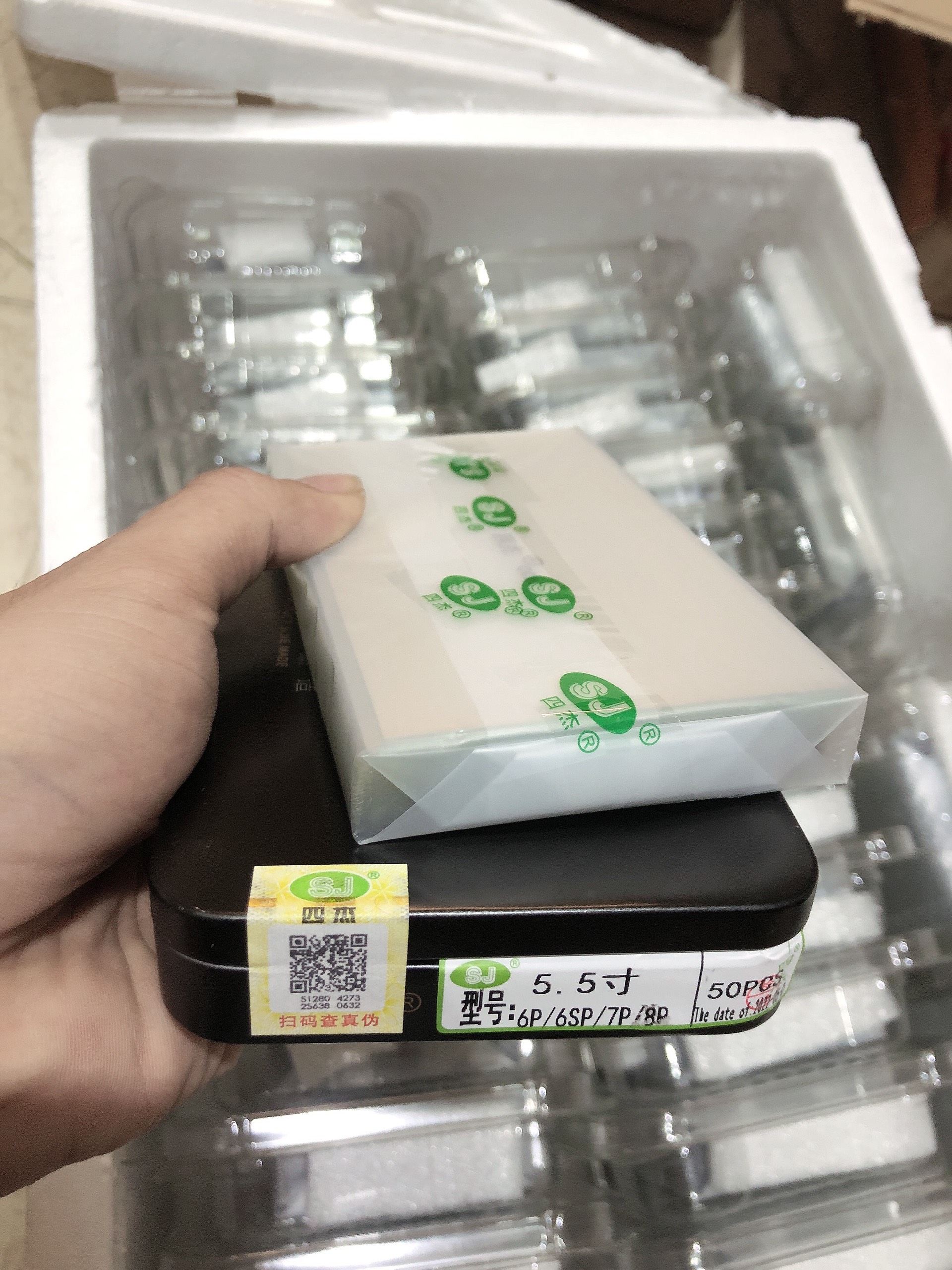 KEO OCA 6P 6SP 7P 8P HỘP 50 MIẾNG-HÃNG JC ĐEN
