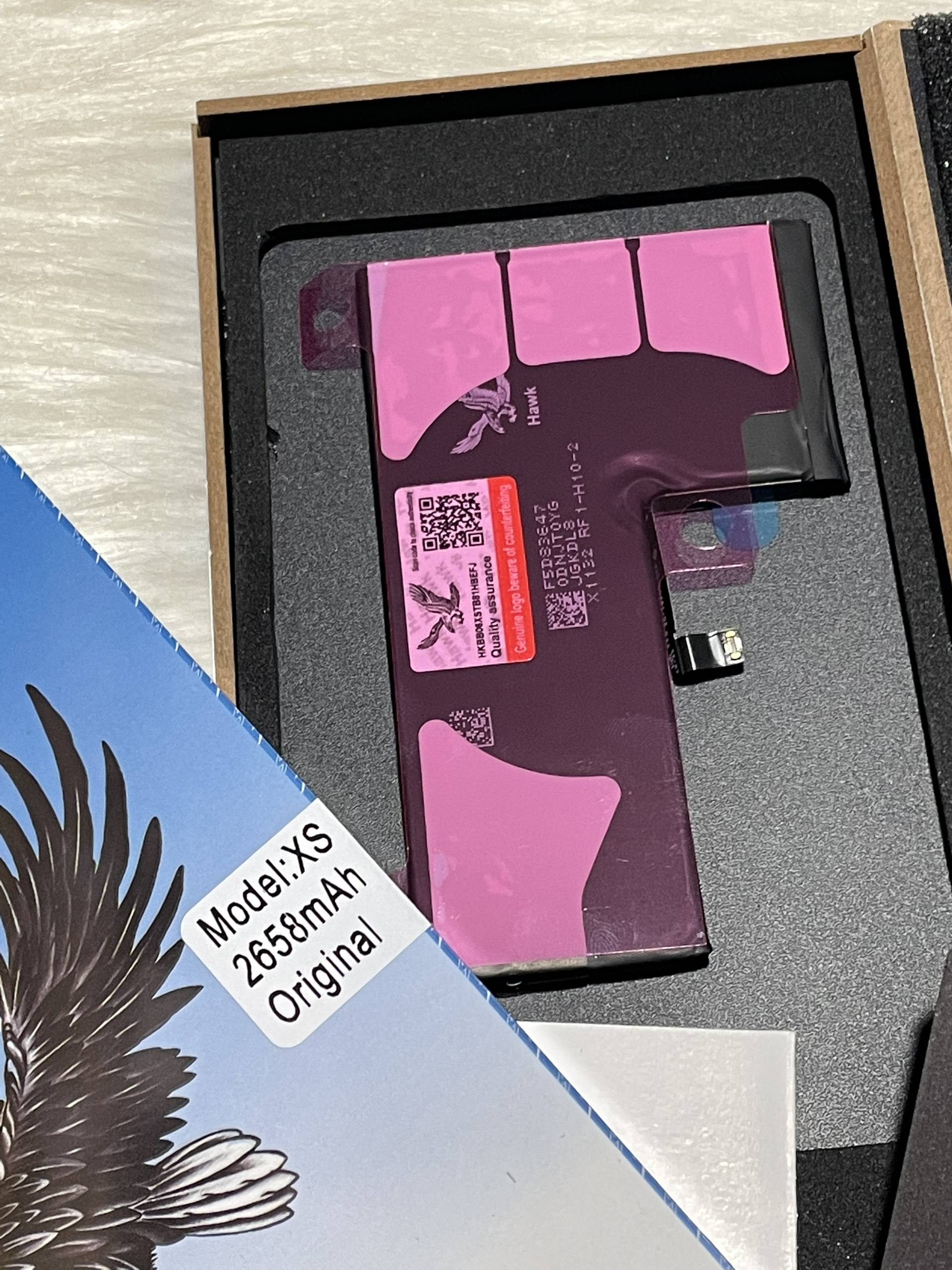 PIN IPHONE XS ( ĐẠI BÀNG ZIN )1