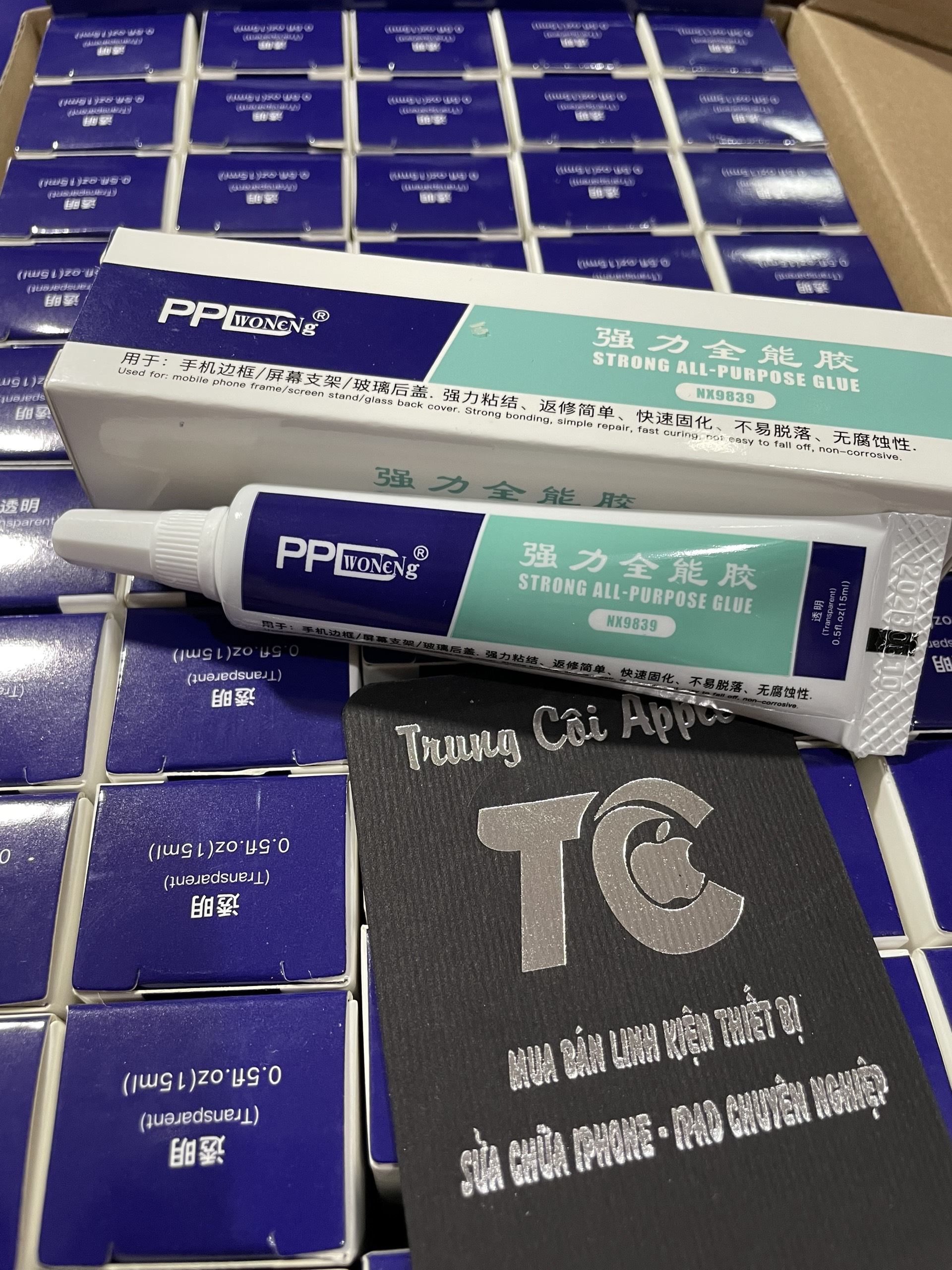 KEO DÁN LƯNG TRẮNG ĐEN PPD 15mlSEDG