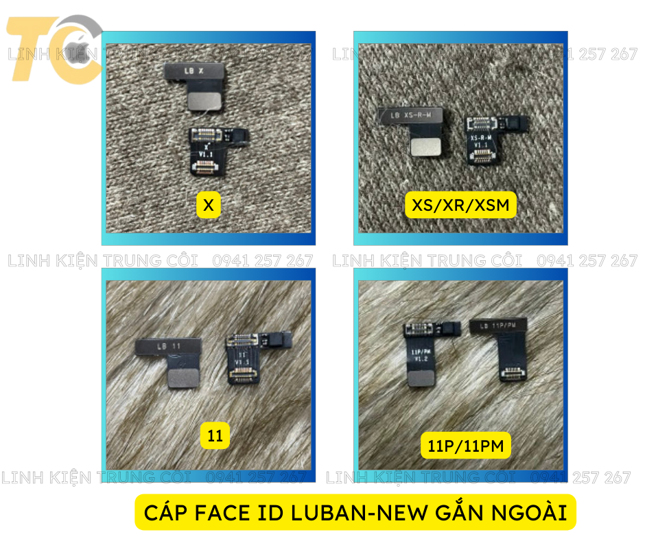 CÁP FACE ID LUBAN-NEW GẮN NGOÀI