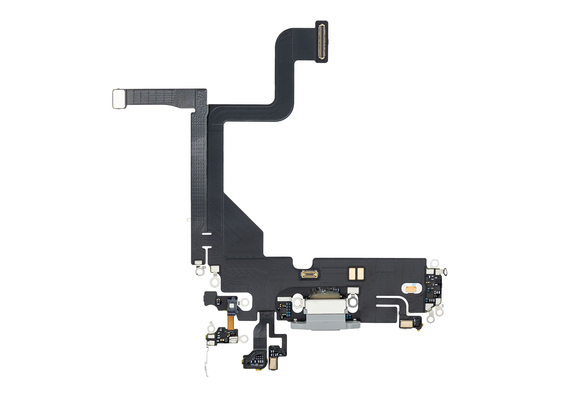 22184-replacement-for-iphone-13-pro-usb-charging-flex-cable-silver-2-min